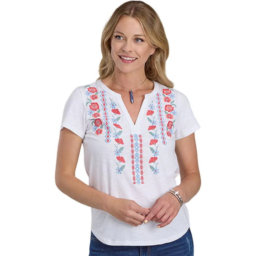 Roper - Womens Short Sleeve T-Shirt Studio West - Image 2
