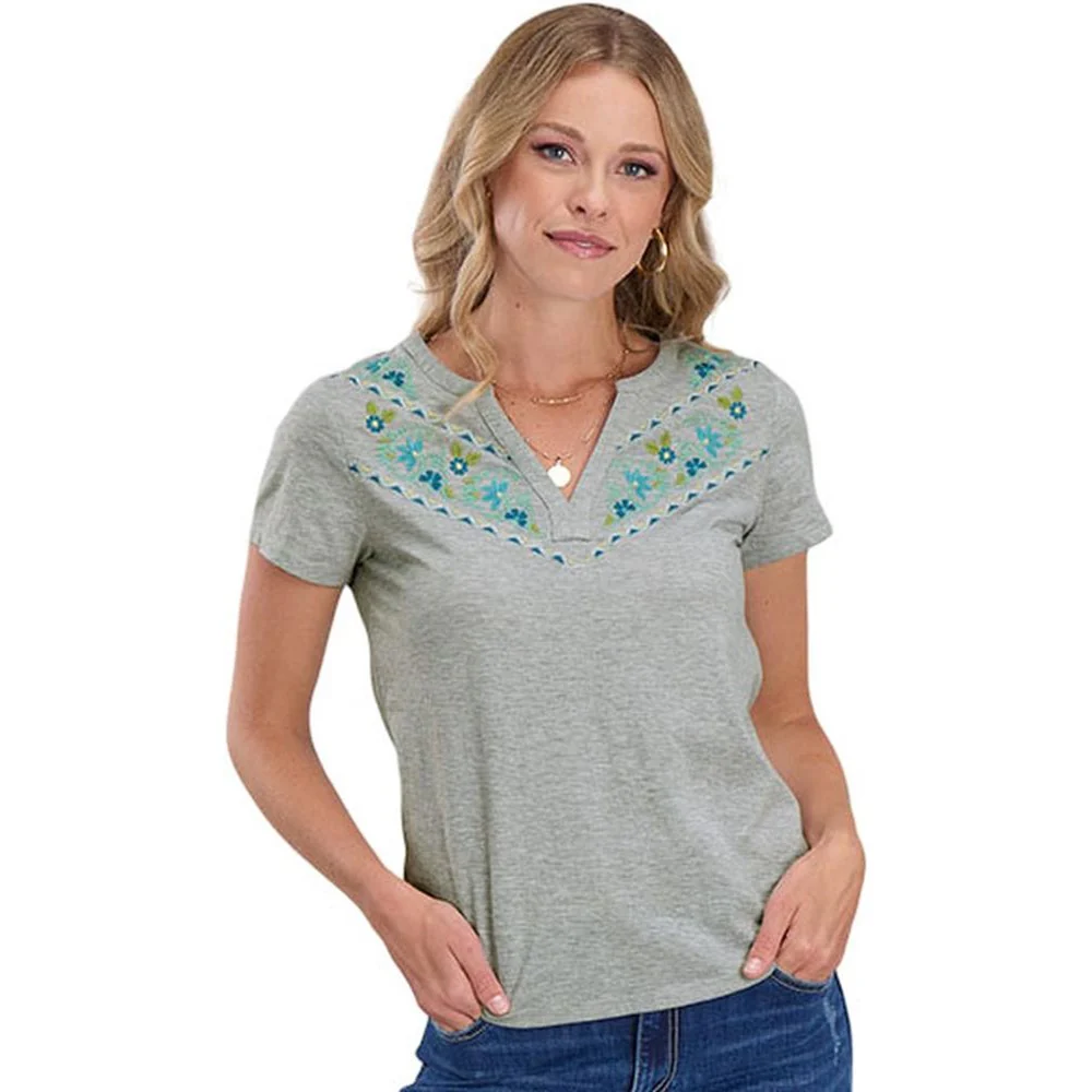 Roper - Womens Short Sleeve T-Shirt Studio West - Image 2