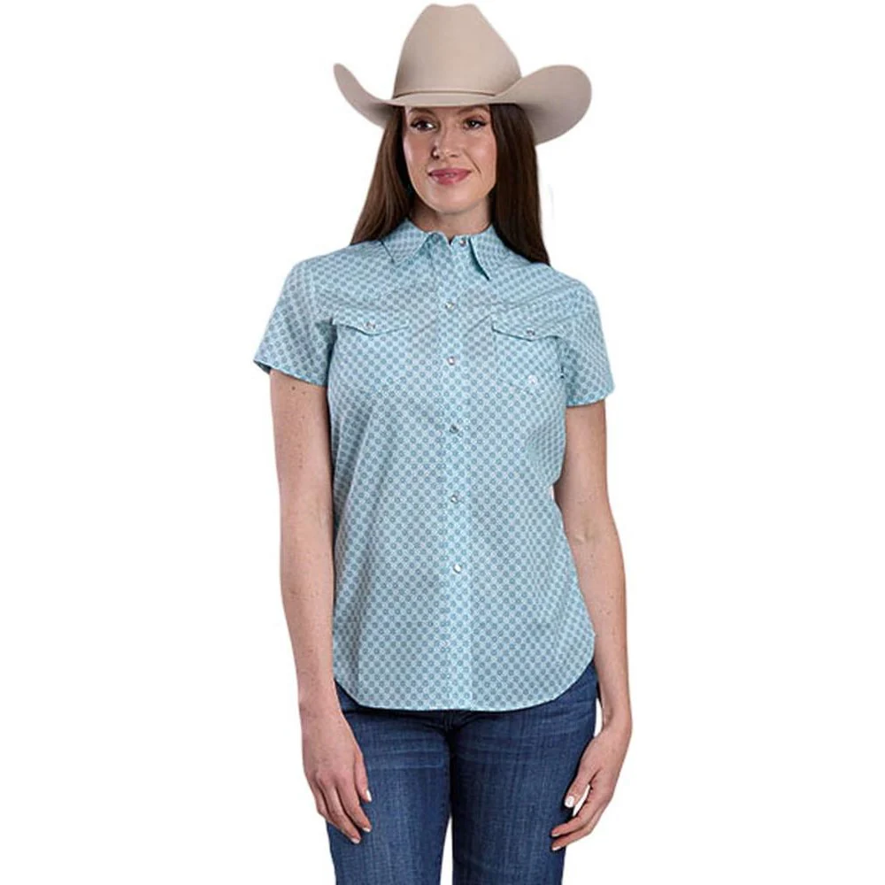 Roper - Womens Short Sleeve Western Shirt - Image 2