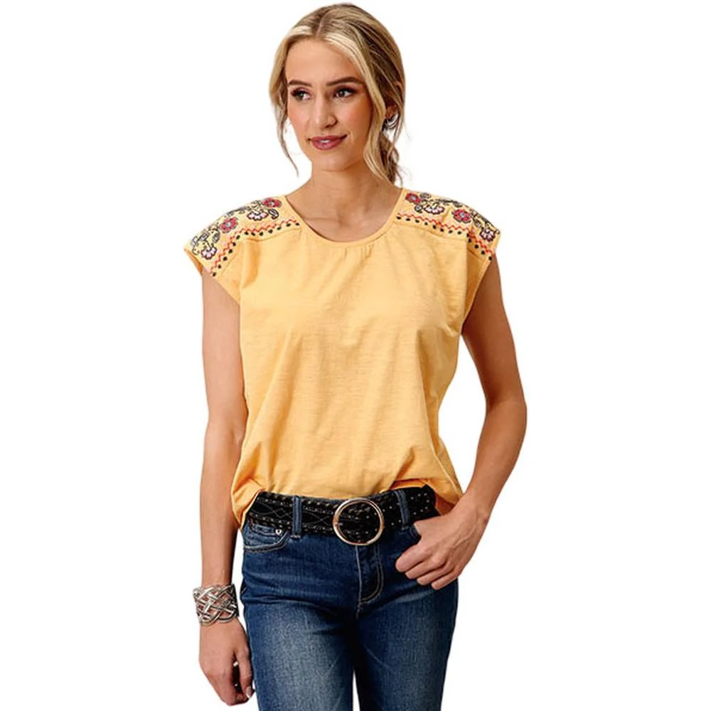 Roper - Womens Sleeveless Shirt Studio West