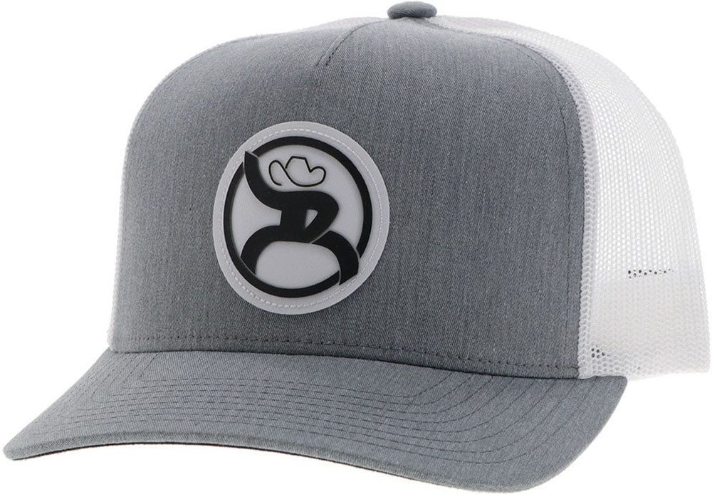 Roughy - Mens 2.0 5-Panel Trucker Cap With Circle Patch - Image 2