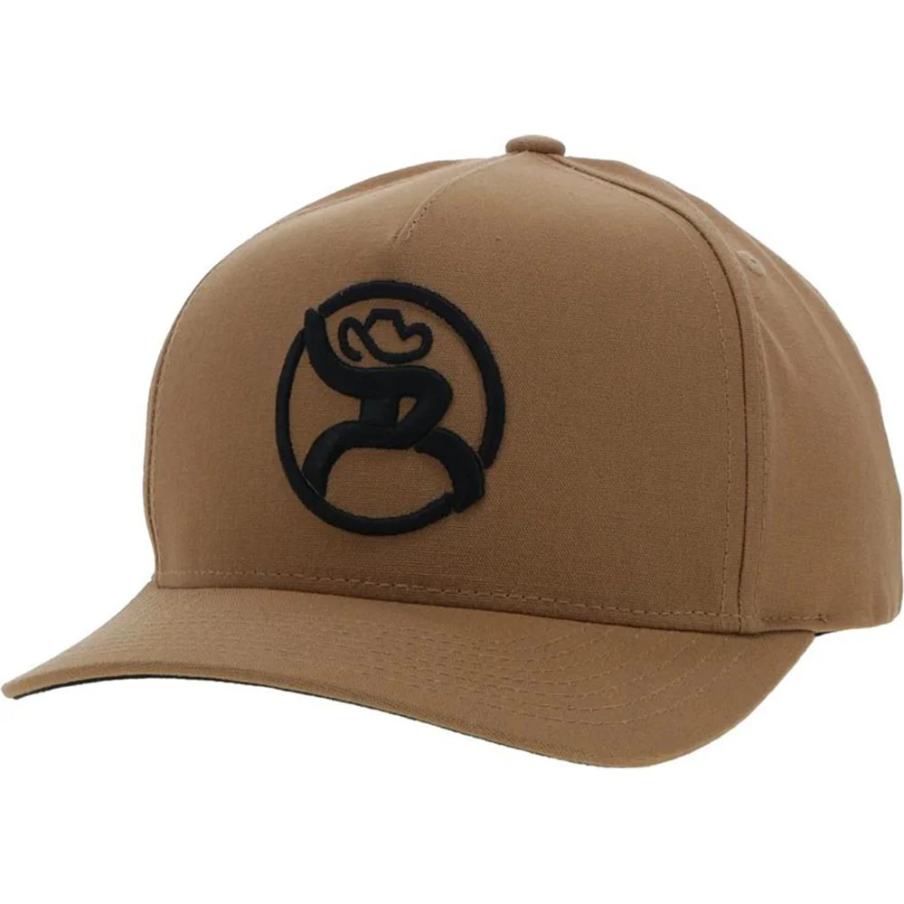 Roughy - Mens Strap 6-Panel Trucker Cap With Logo - Image 13