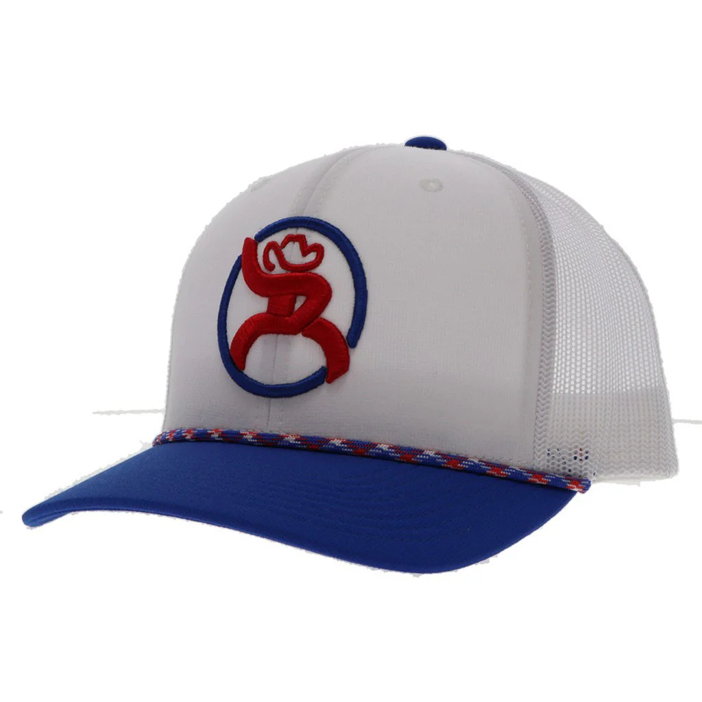 Roughy - Mens Strap 6-Panel Trucker Cap With Logo - Image 18