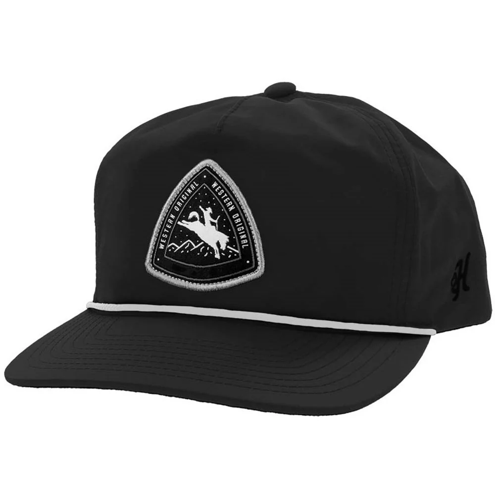 Roughy - Mens Summit 5-Panel Trucker Cap With Patch