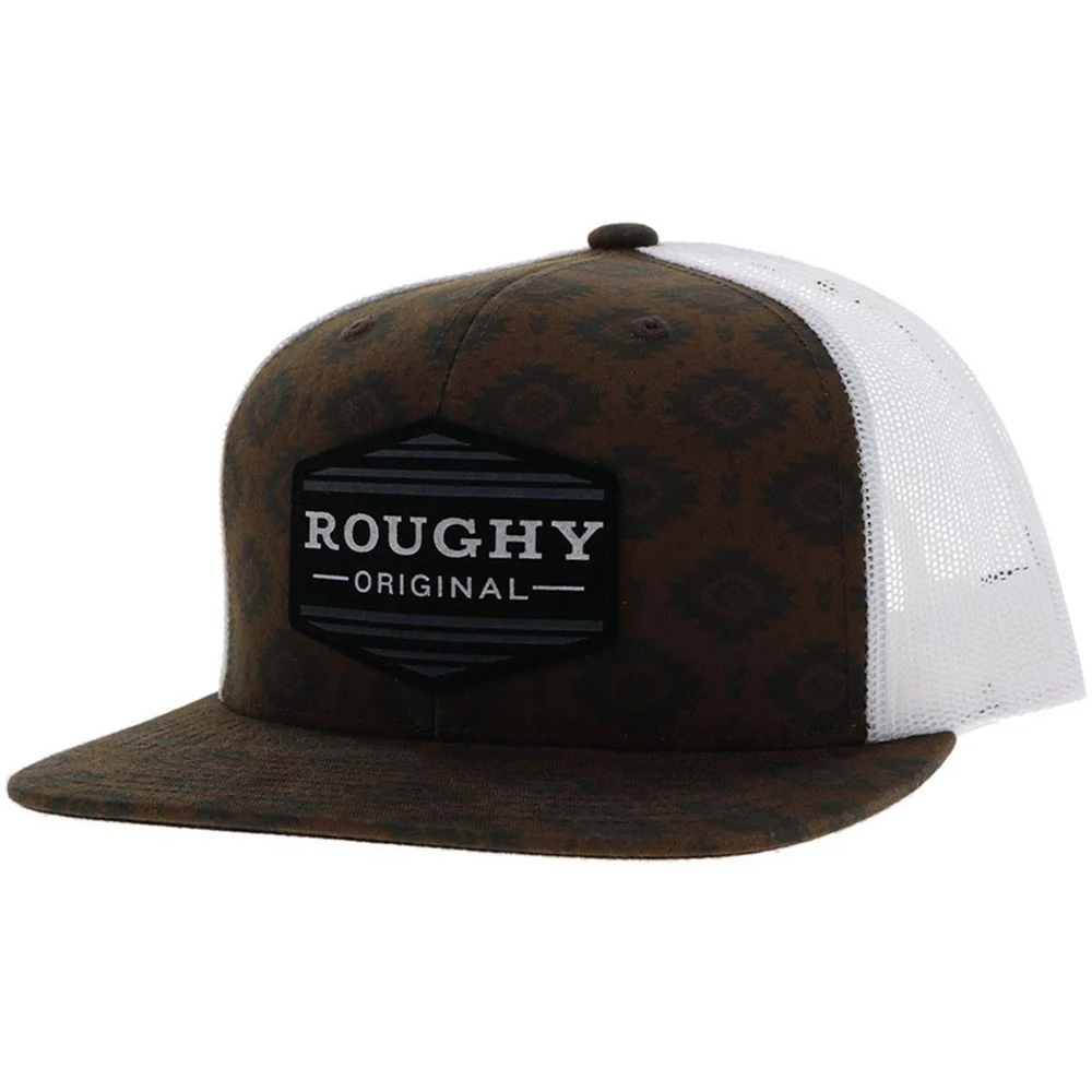 Roughy - Mens Tribe 6-Panel Trucker Cap With Patch - Image 4