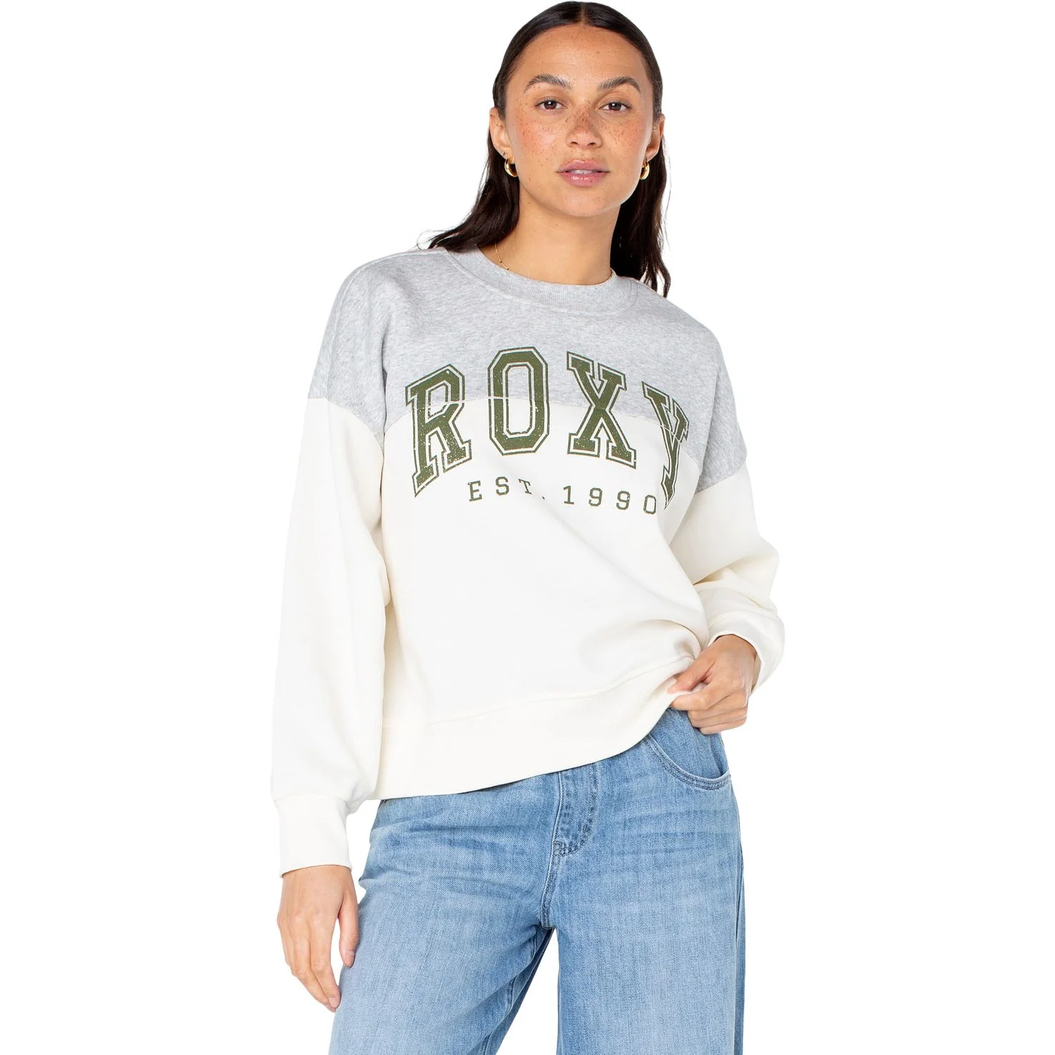 Roxy - Womens Academy End Game Sweatshirt - Image 2