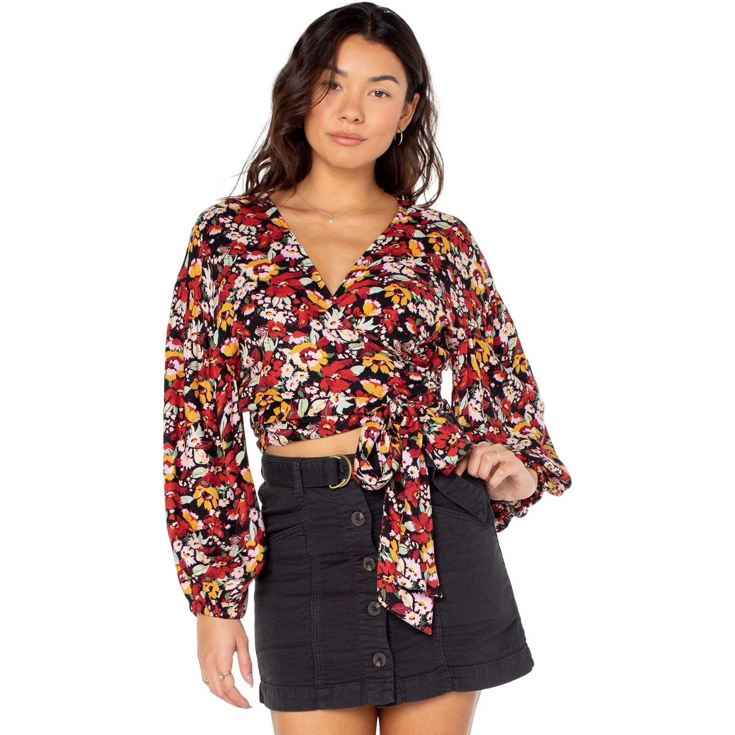 Roxy - Womens Coconut Girl Wrap Top - Image 2