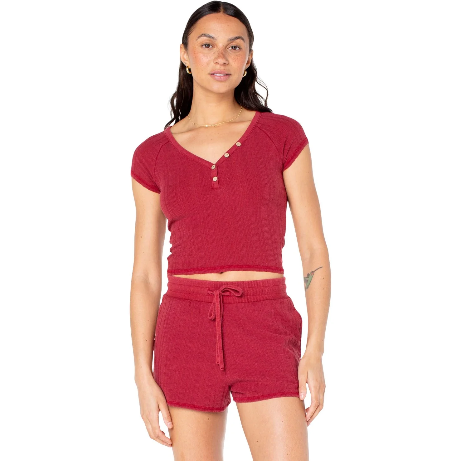 Roxy - Womens Coffee Date Top - Image 4