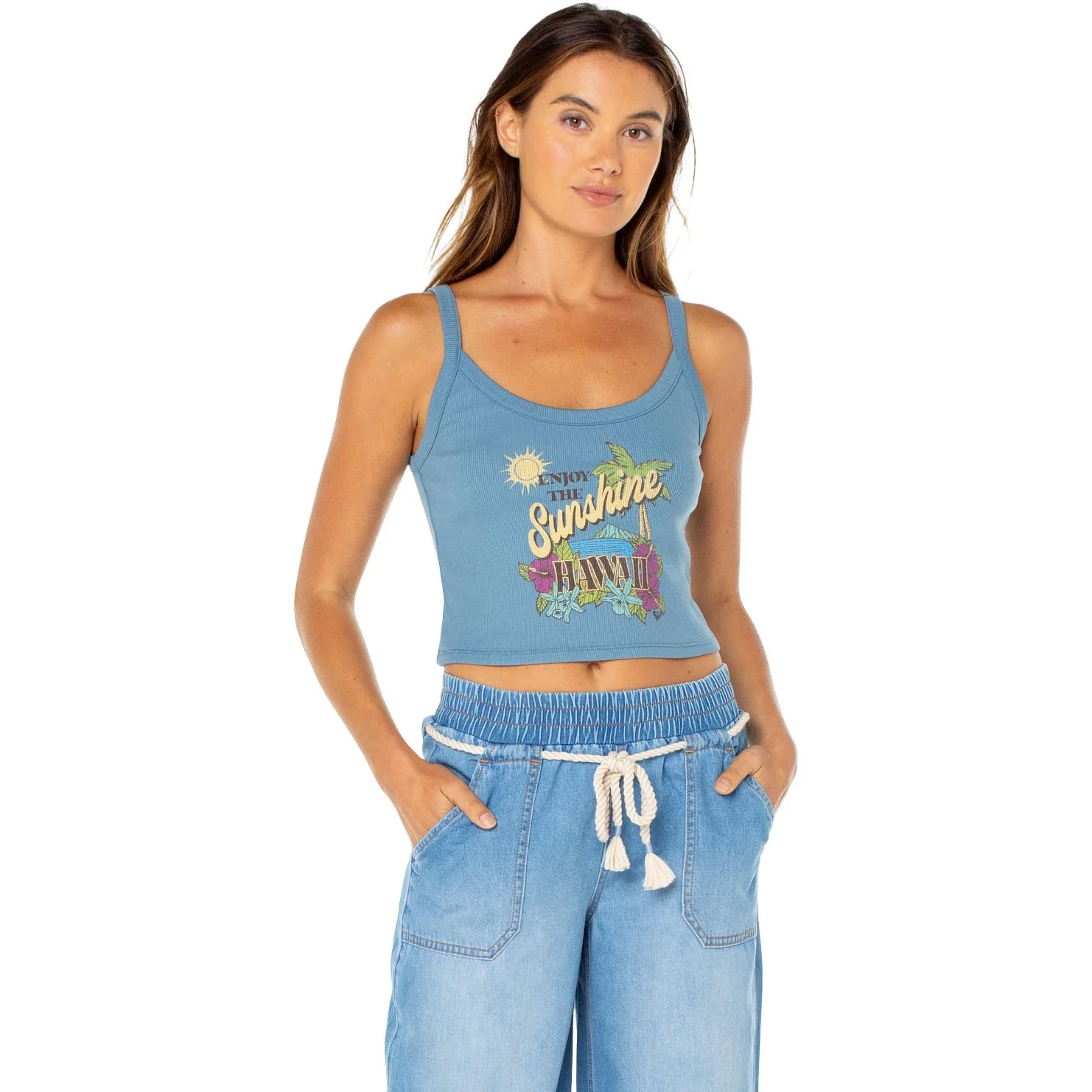 Roxy - Womens Enjoy Sunshine Wanderer Tank Top - Image 2