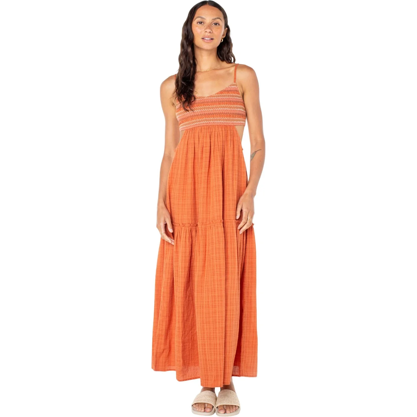 Roxy - Womens Hot Tropics Maxi Solid Dress - Image 2