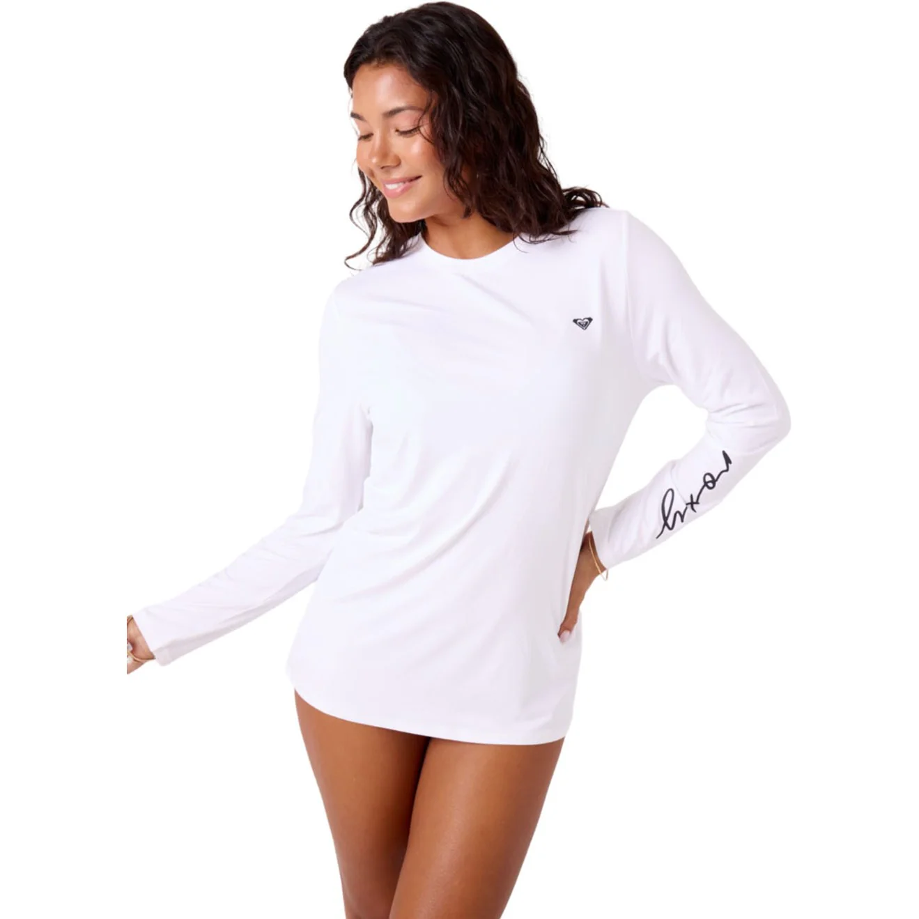 Roxy - Womens New Enjoy Waves Long Sleeve Lycra - Image 6