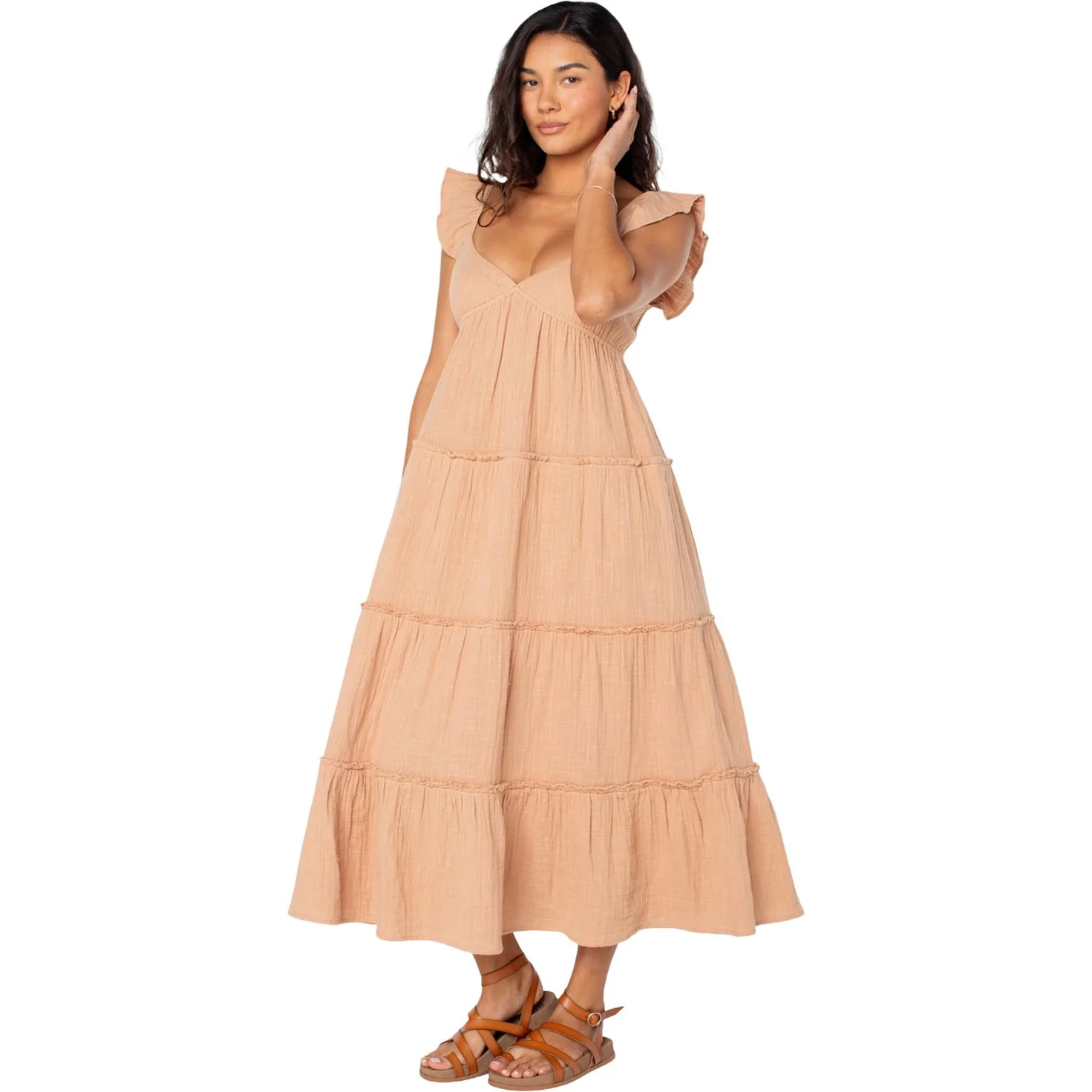 Roxy - Womens Palmy Days Midi Dress - Image 3