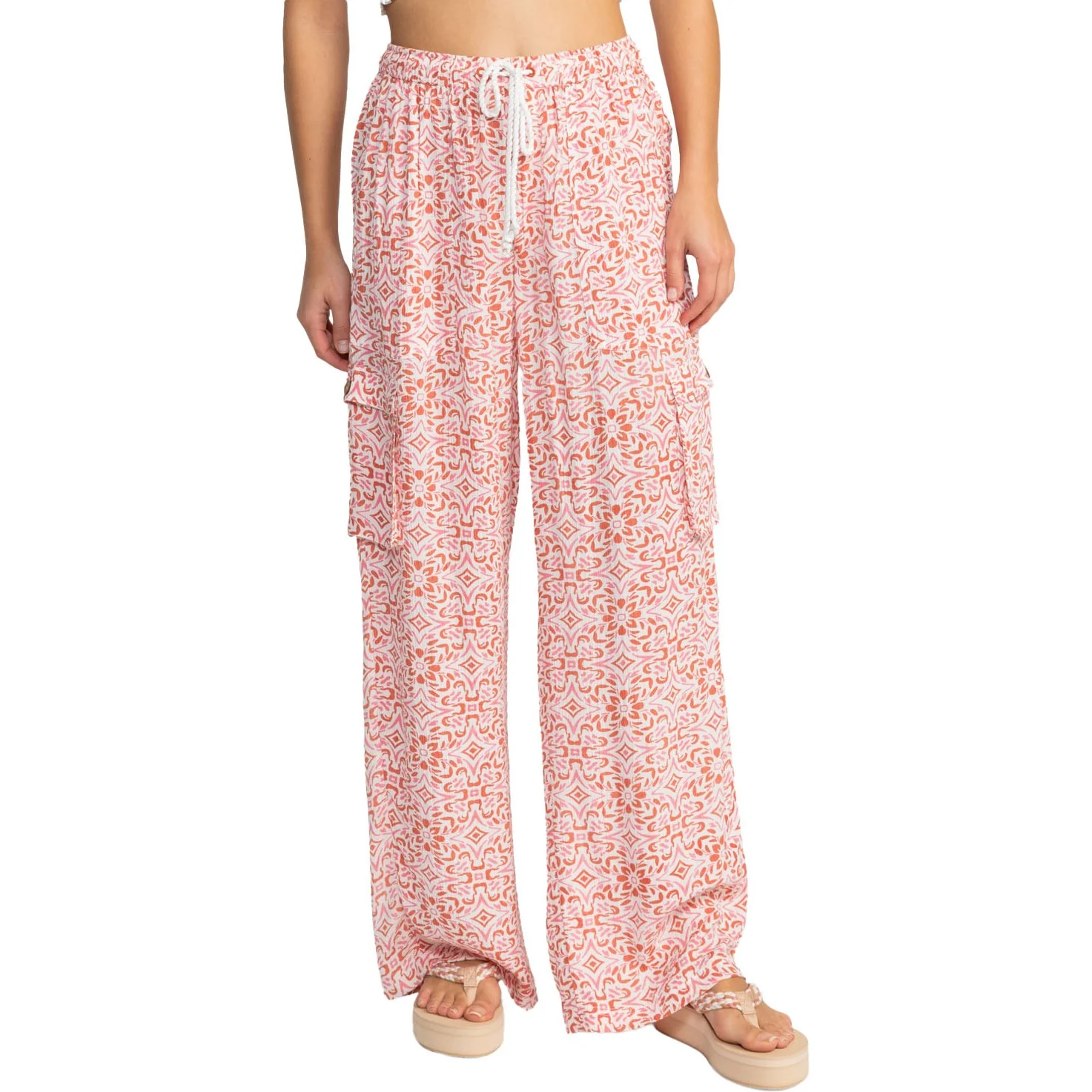 Roxy - Womens Precious Cargo Printed Pants - Image 2