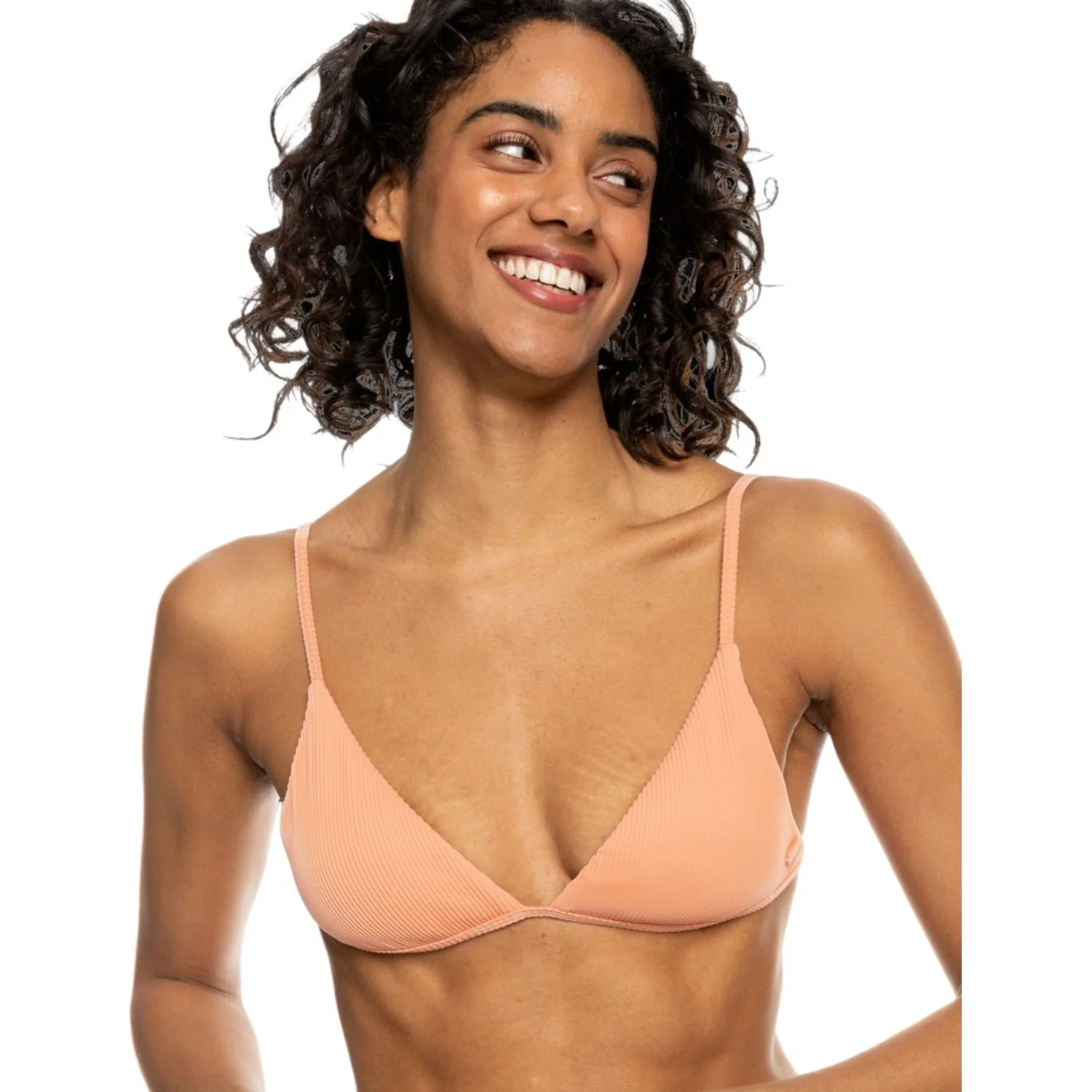 Roxy - Womens Rib Love The Quiver Bikini Top - Image 3