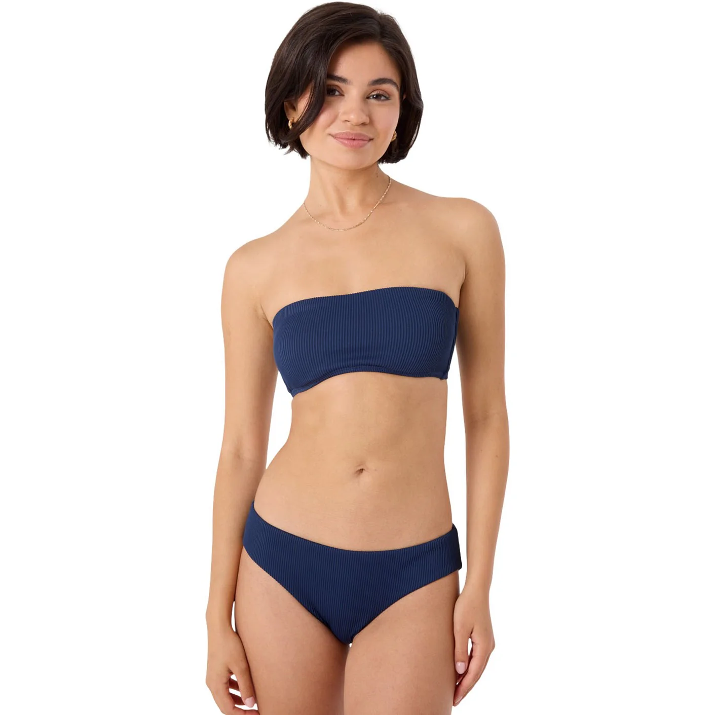 Roxy - Womens Rib Roxy Love Lace Bandeau Bikini Top