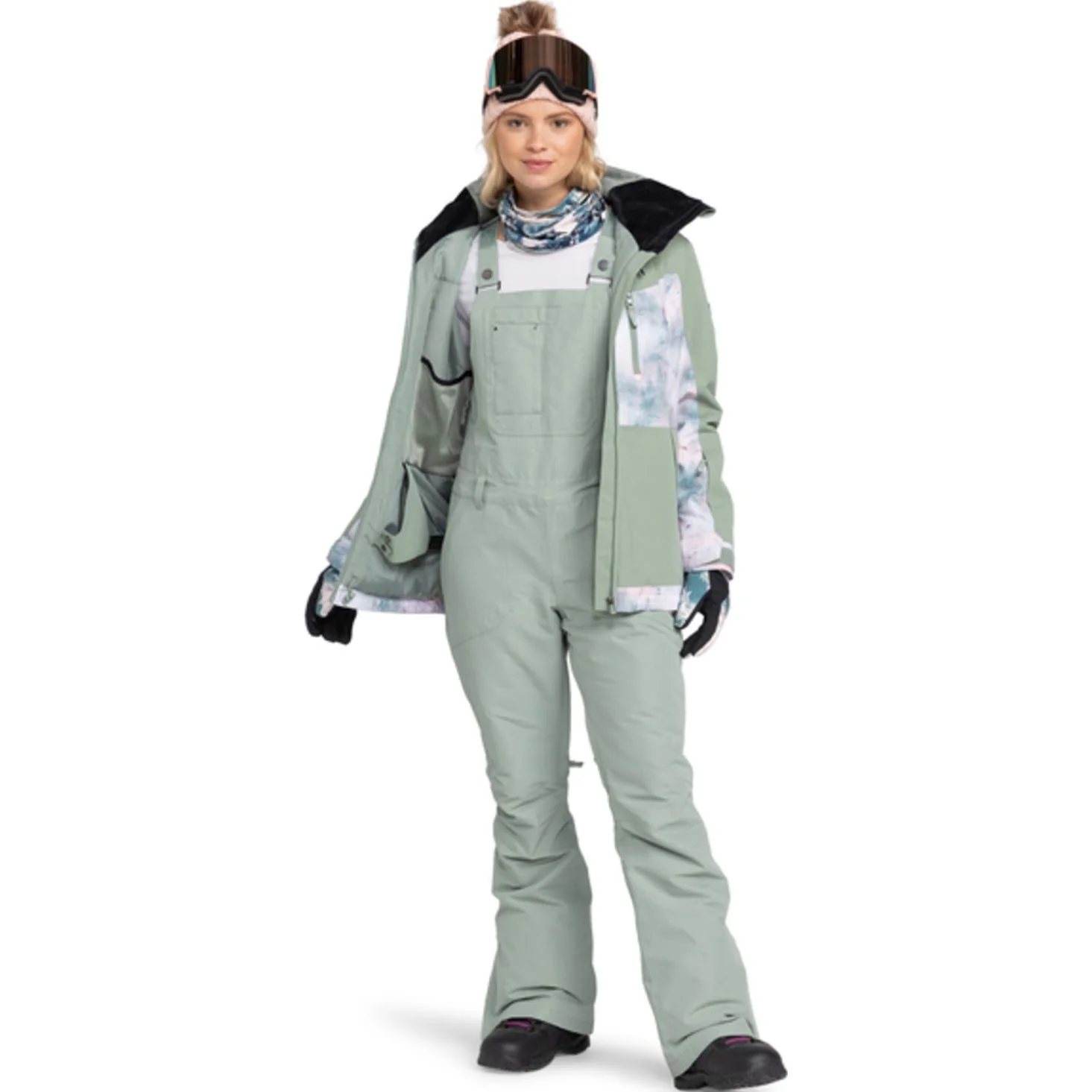 Roxy - Womens Rideout Bib Snow Pants - Image 2