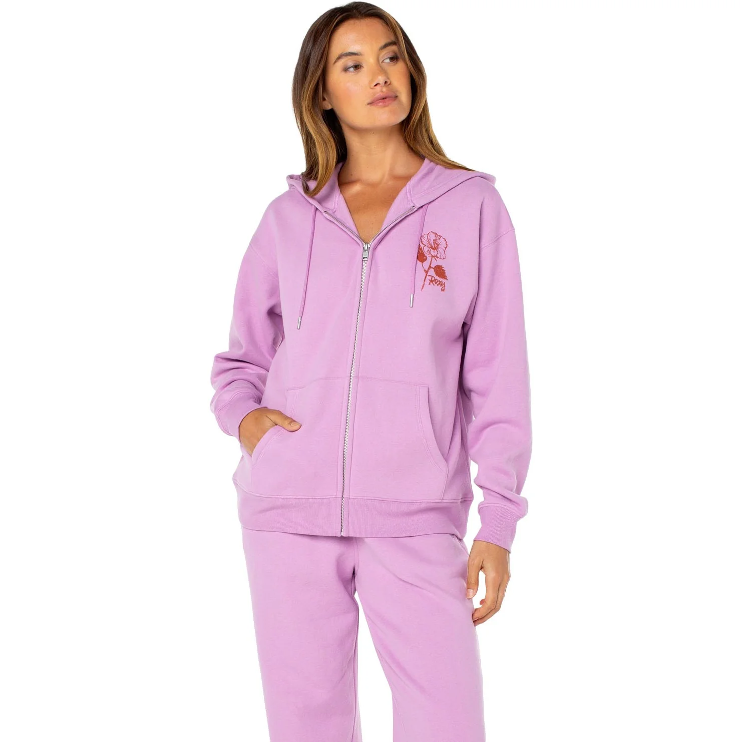 Roxy - Womens Tidal Front Zip Pullover - Image 4