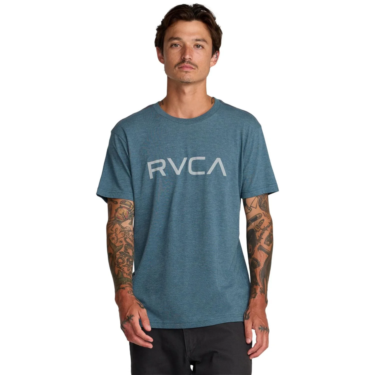 RVCA - Mens Big Rvca Short Sleeve T-Shirt - Image 4