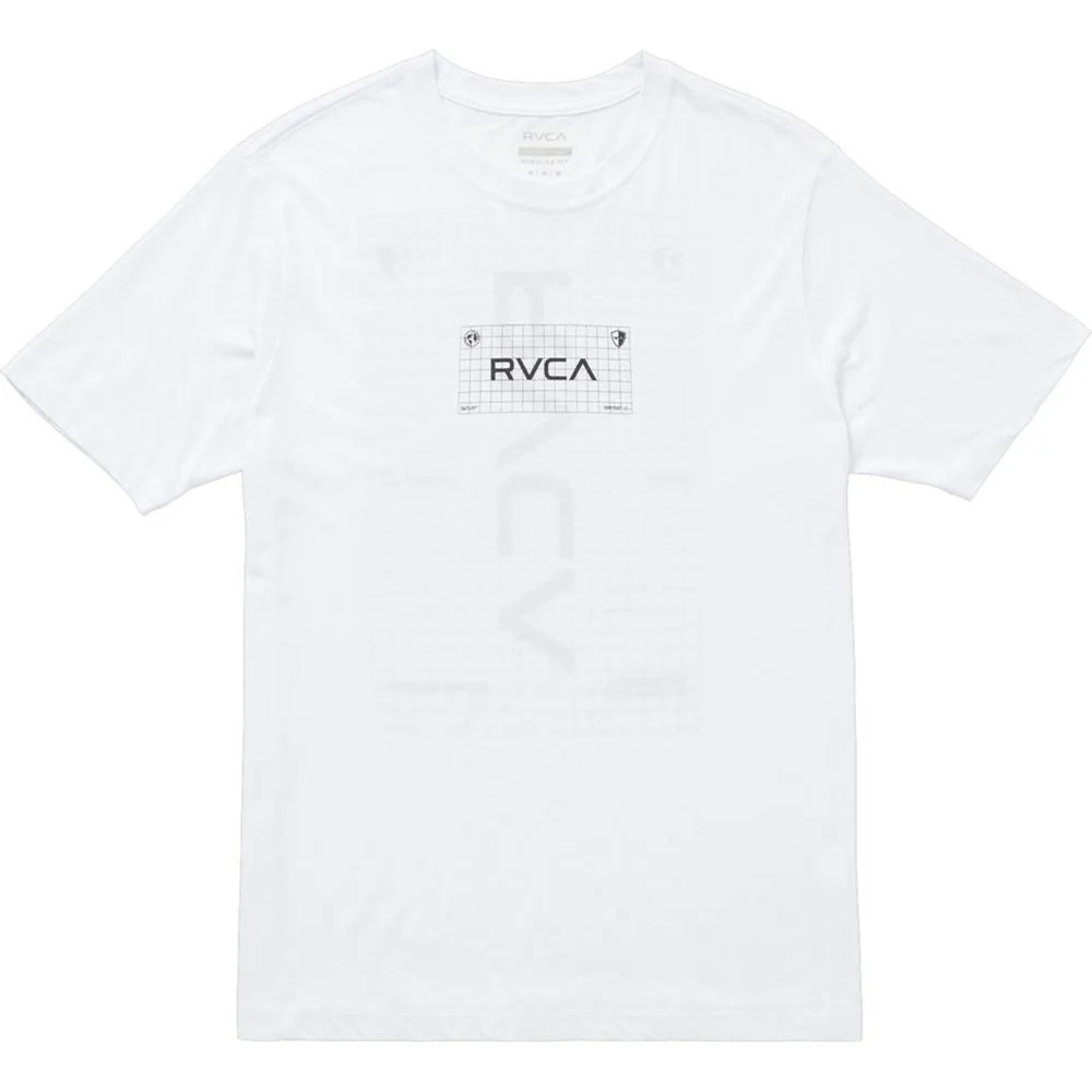Rvca - Mens Brand Grid T-Shirt - Image 2