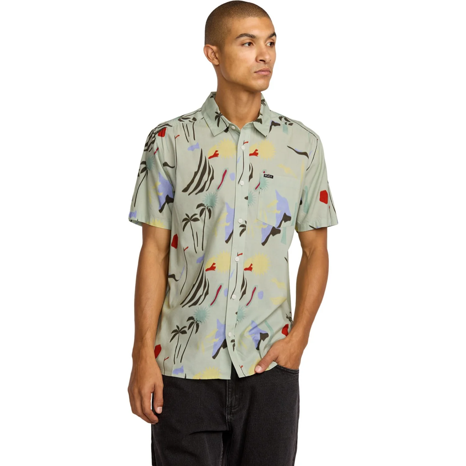 RVCA - Mens Craft Short Sleeve Shirt