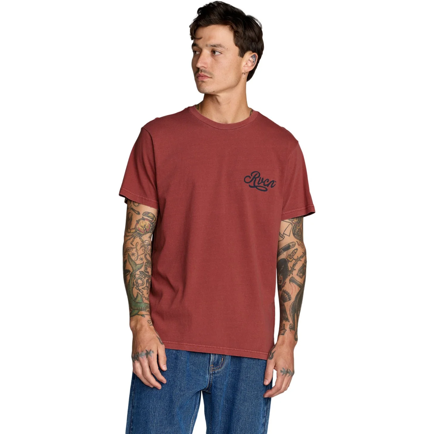 RVCA - Mens Emscript T-Shirt - Image 3