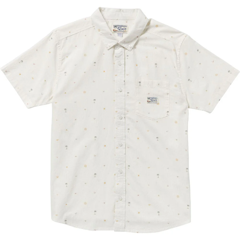 Rvca - Mens Exotica Seersucker Top - Image 5