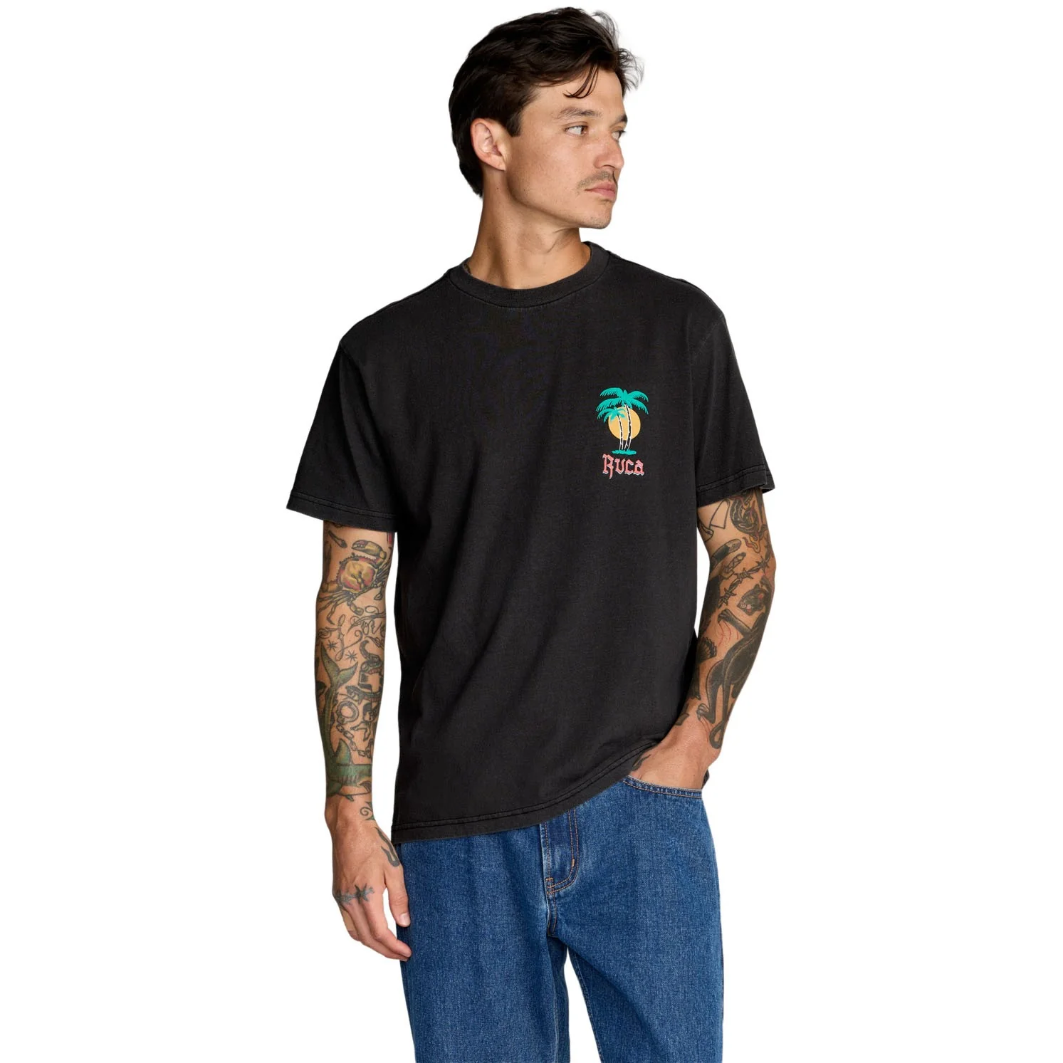 RVCA - Mens Frond Mural T-Shirt