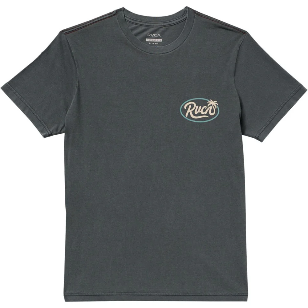 Rvca - Mens Frond Script T-Shirt - Image 7
