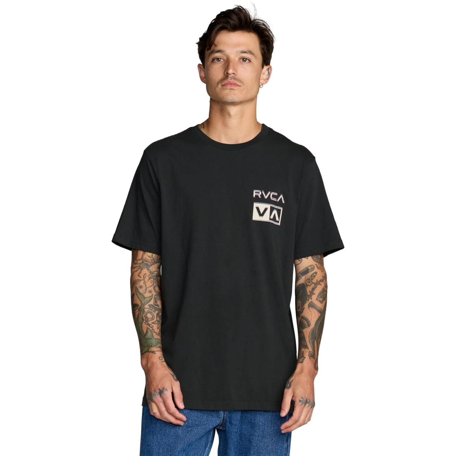 RVCA - Mens Glitch T-Shirt - Image 2