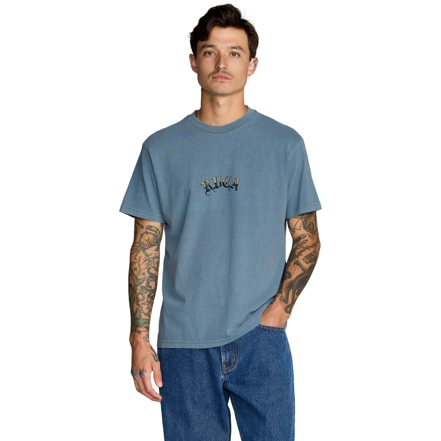 RVCA - Mens Olde Rvca T-Shirt - Image 2