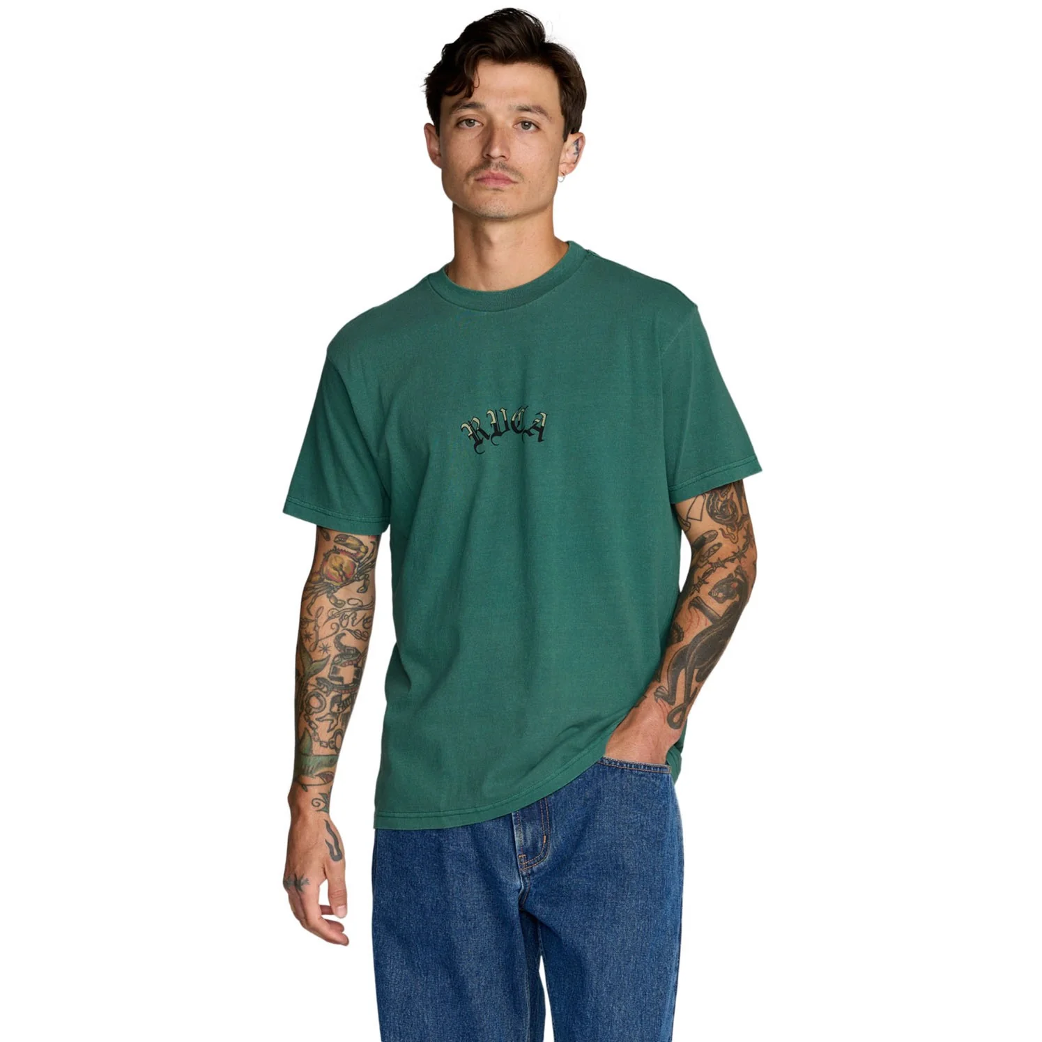 RVCA - Mens Olde Rvca T-Shirt - Image 3