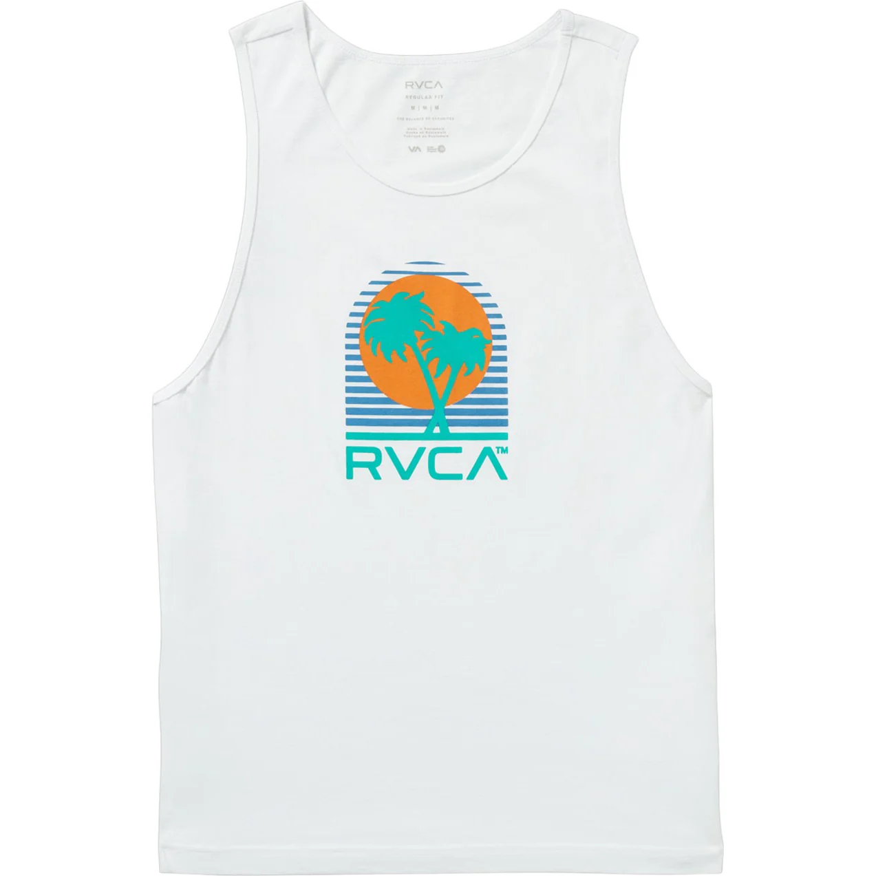 Rvca - Mens Puerto Nuevo Tank Top - Image 4