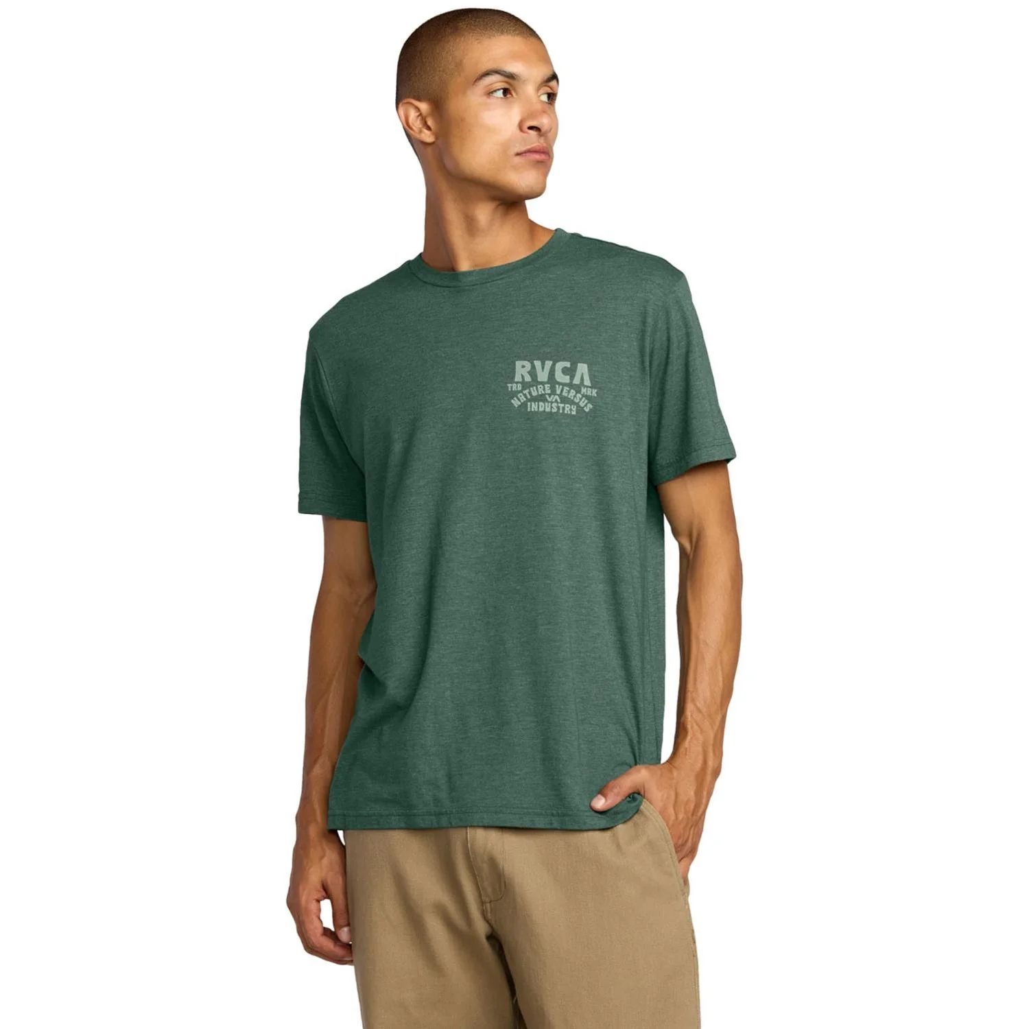 RVCA - Mens Rvca Ridge Short Sleeve T-Shirt - Image 4