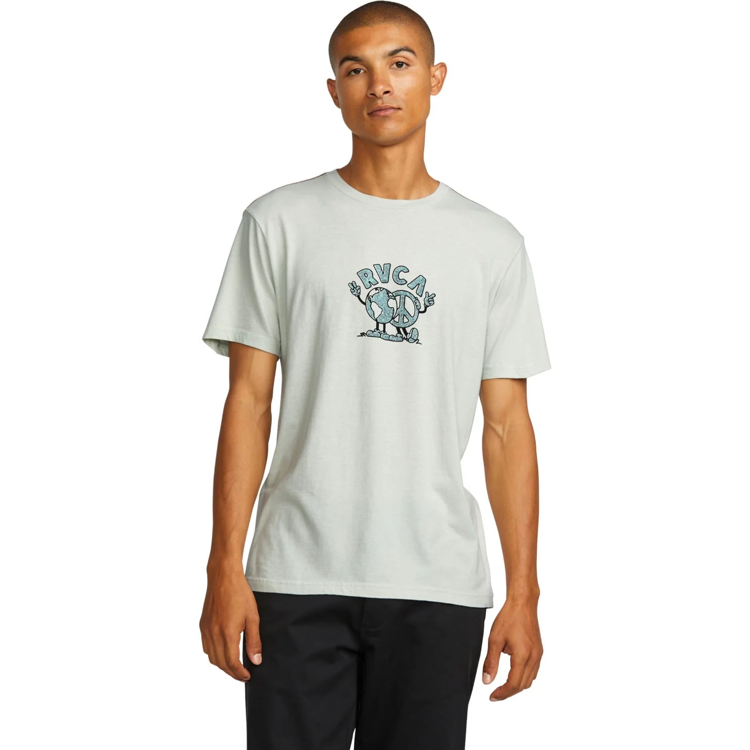 Rvca - Mens Rvca United Short Sleeve T-Shirt - Image 2