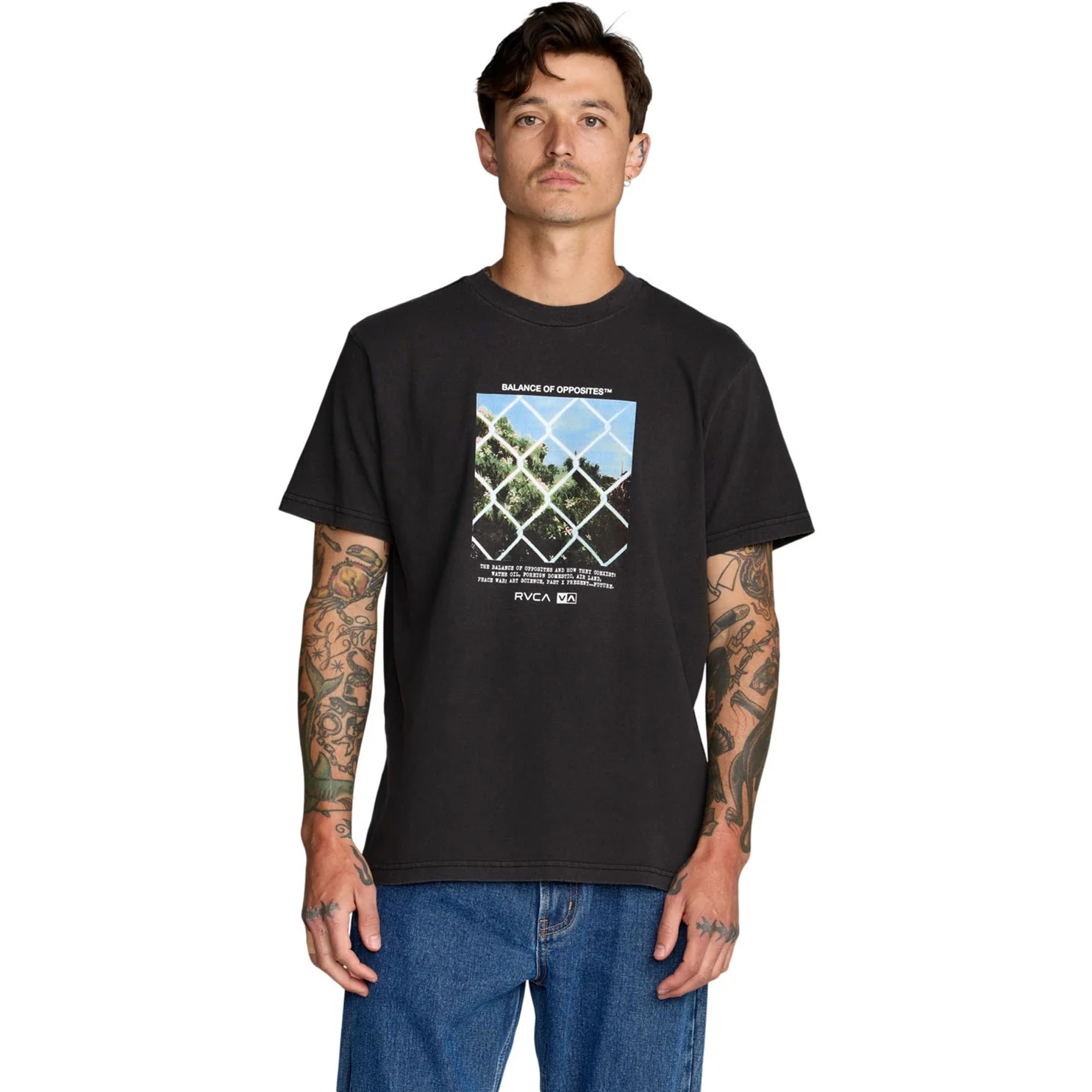 RVCA - Mens Thru View T-Shirt - Image 2
