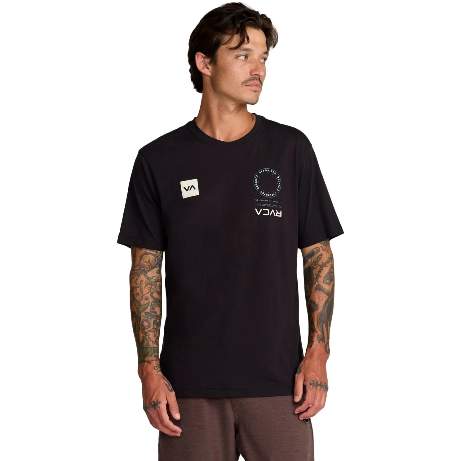 RVCA - Mens Va Mark 2 Short Sleeve Custom T-Shirt