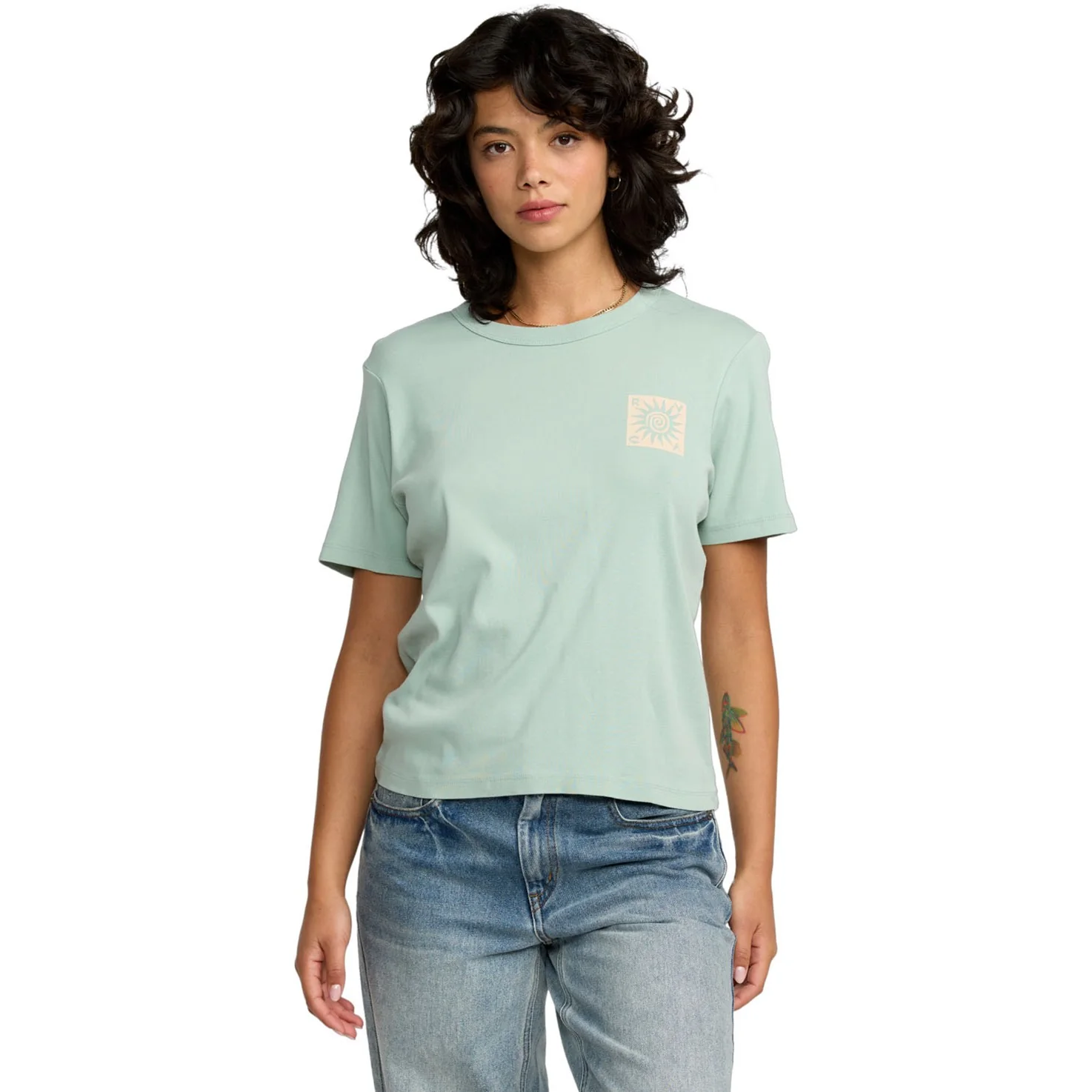 RVCA - Womens Daily T-Shirt - Image 4