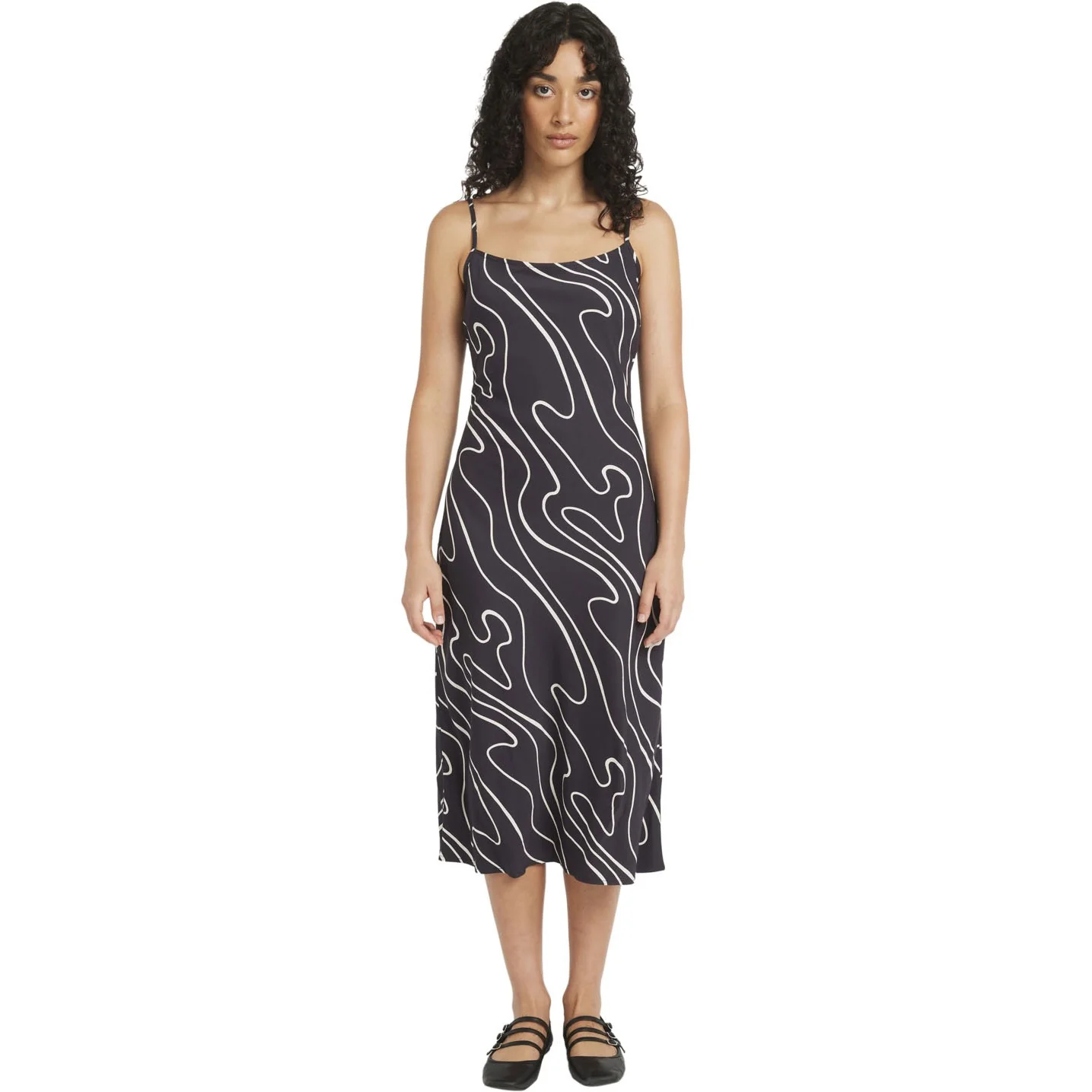 Rvca - Womens Lets Dance Slip Dress - Image 3
