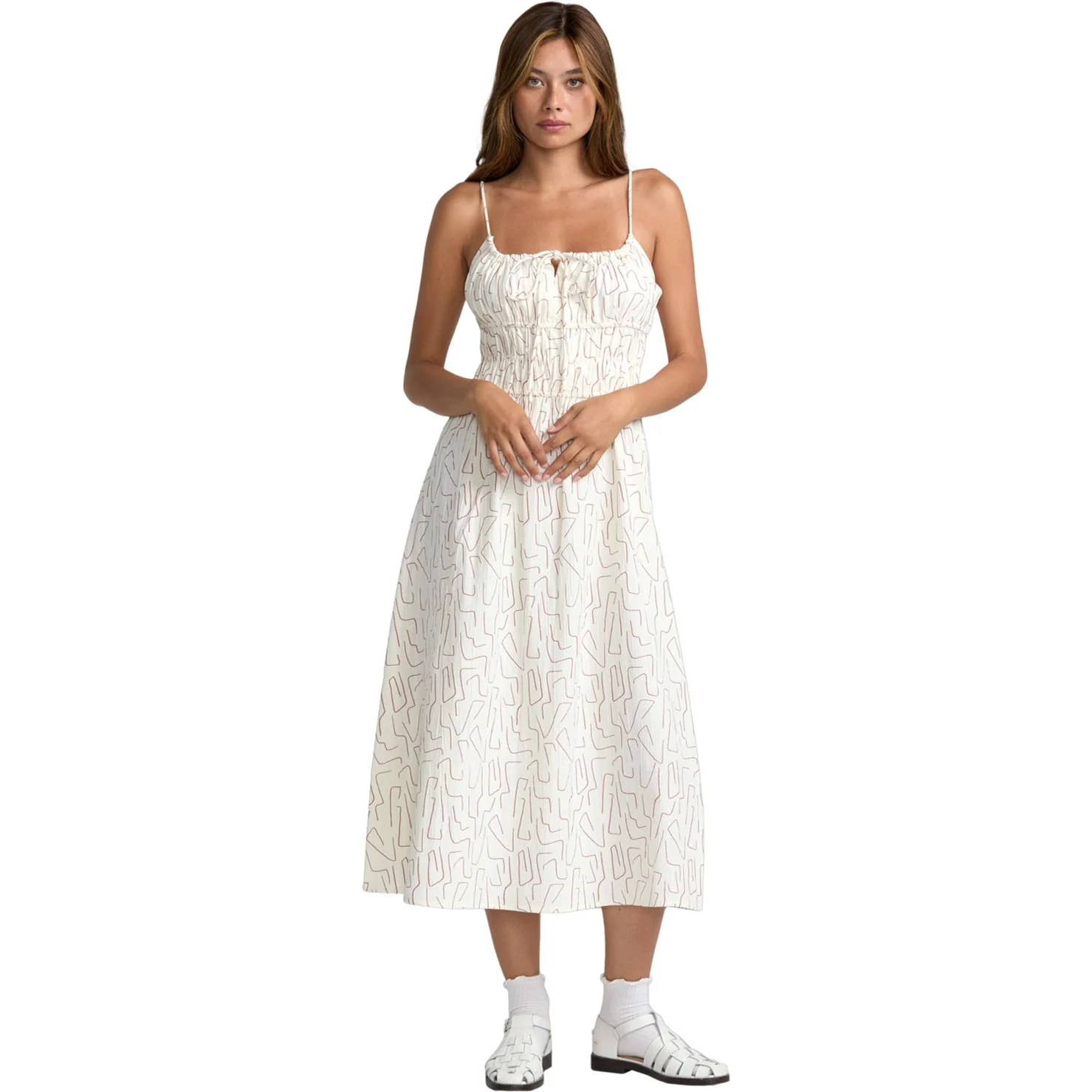 Rvca - Womens Maia Midi Dress - Image 2