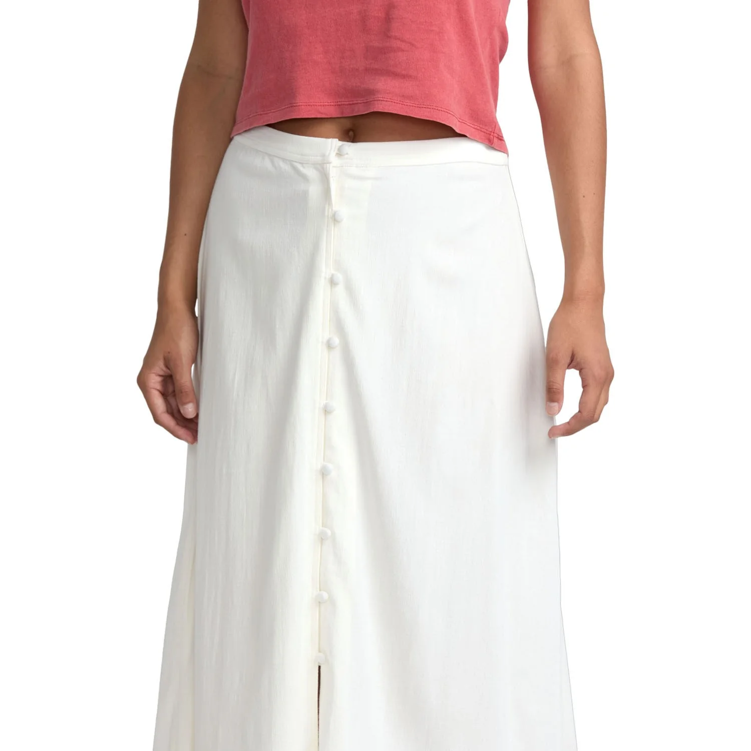 Rvca - Womens Market Midi Skirt - Image 2