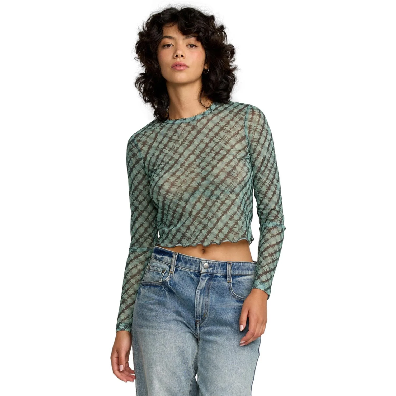 RVCA - Womens River Long Sleeve T-Shirt