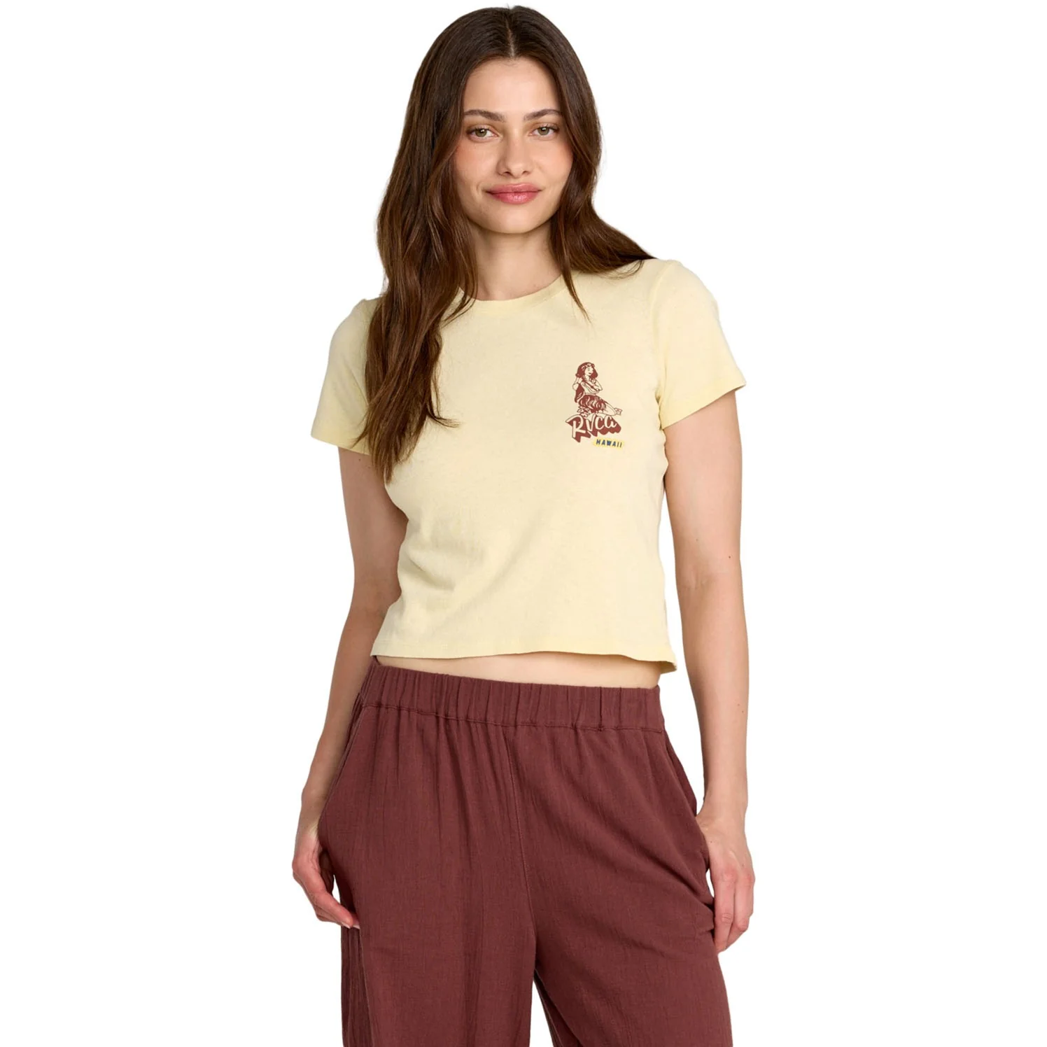 RVCA - Womens State Of Aloha Ii T-Shirt - Image 2