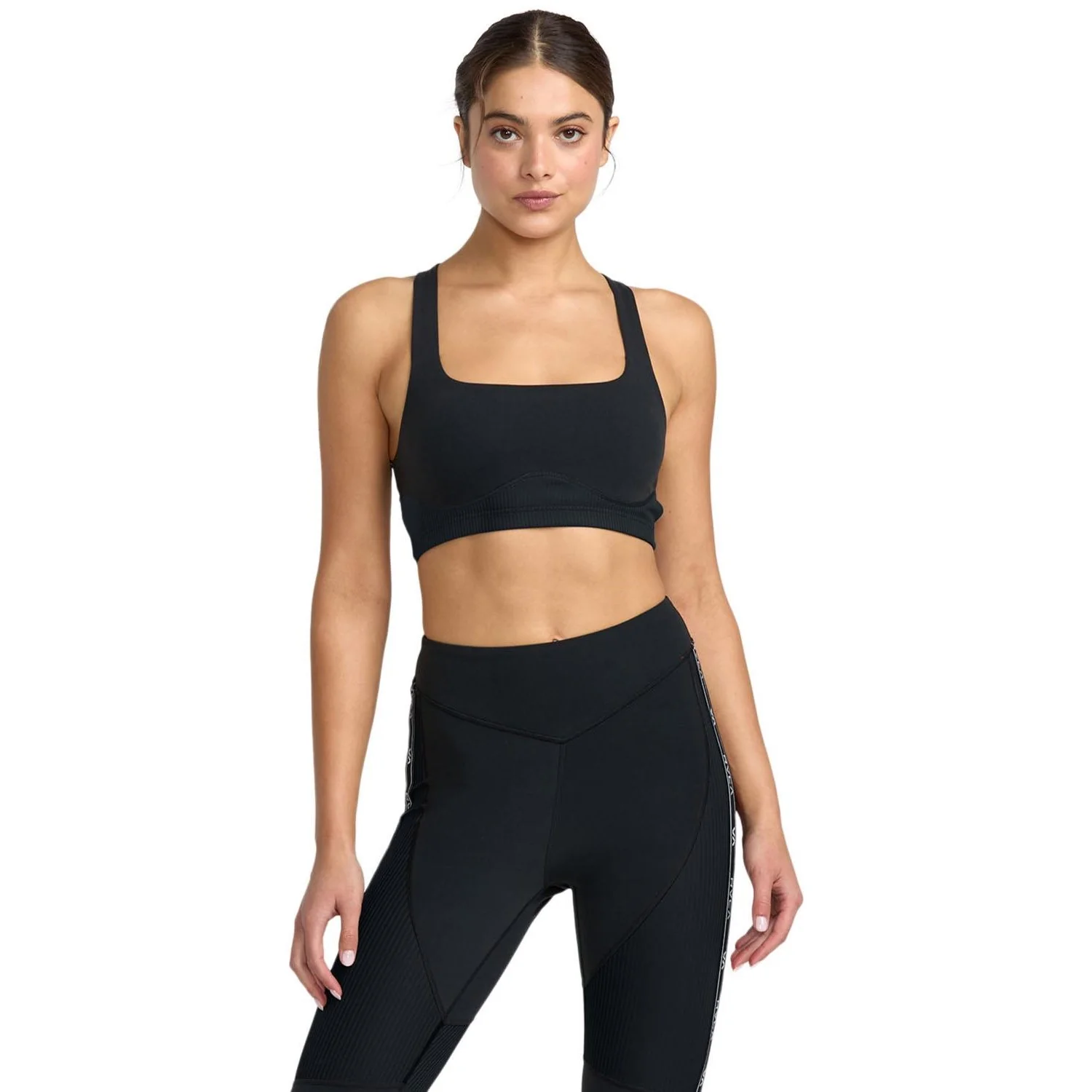 Rvca - Womens Va Crossover Compression Bra