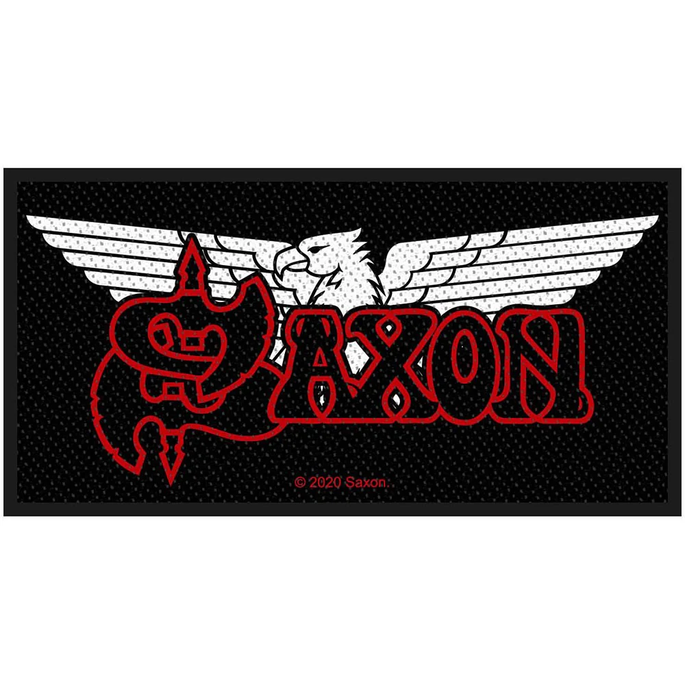 Saxon - Unisex Logo/Eagle Standard Patch - Image 3