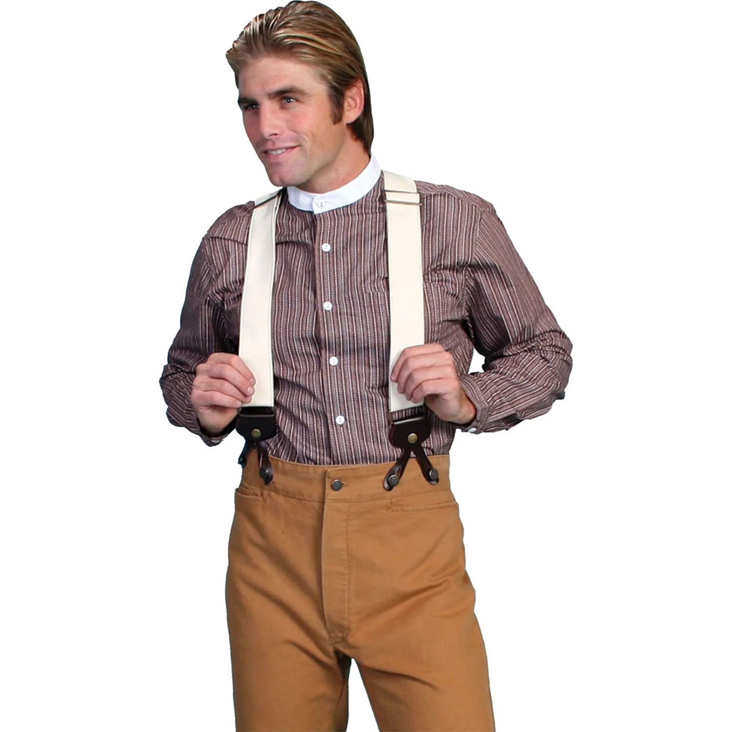 Scully - Mens Canvas Suspender - Image 2