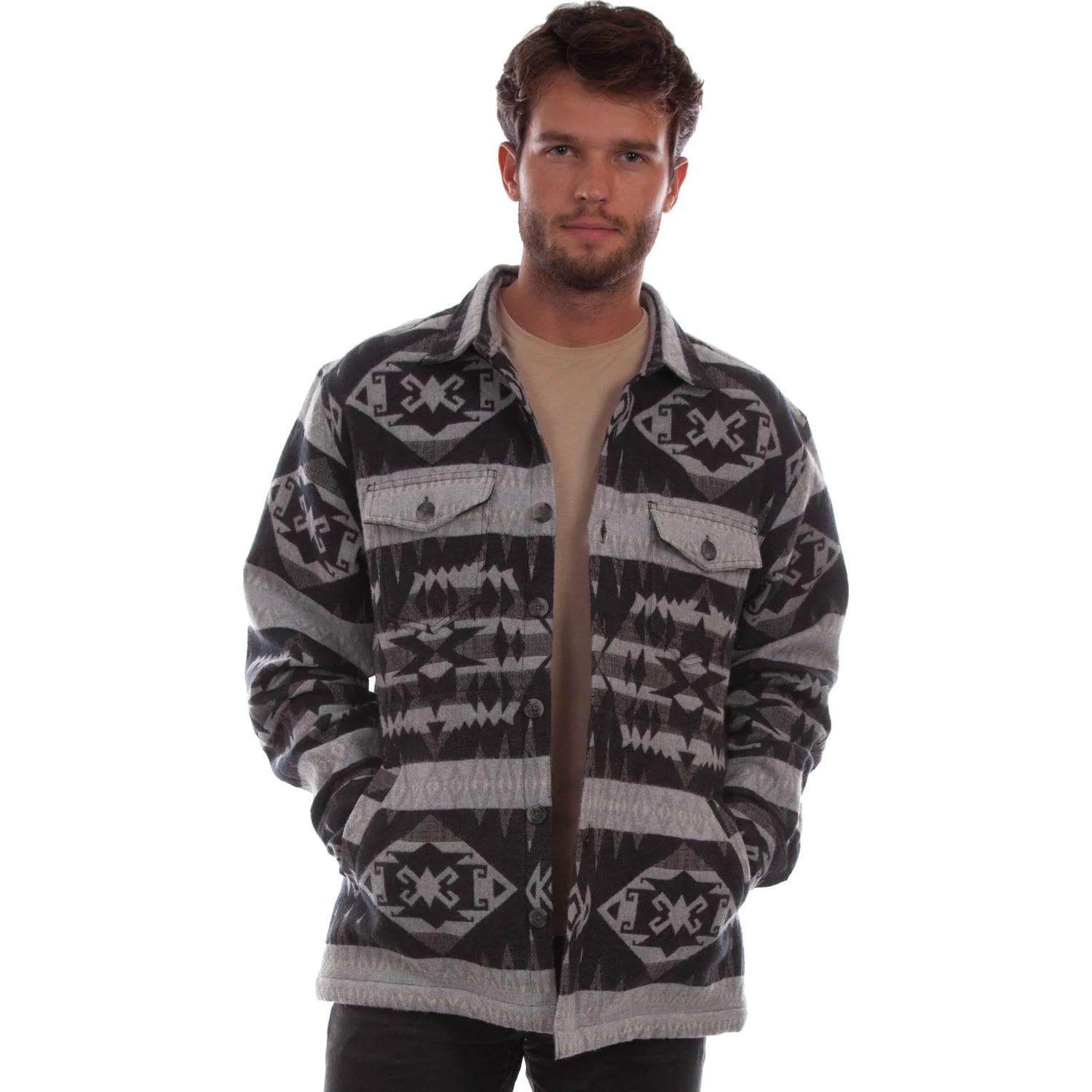 Scully - Mens Flannel Shirt/Jacket - Image 2