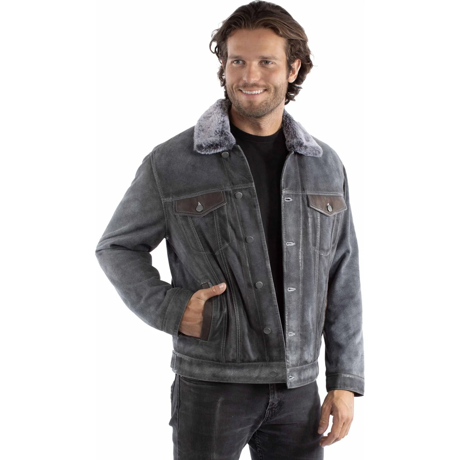 Scully - Mens Jean Jacket - Image 3