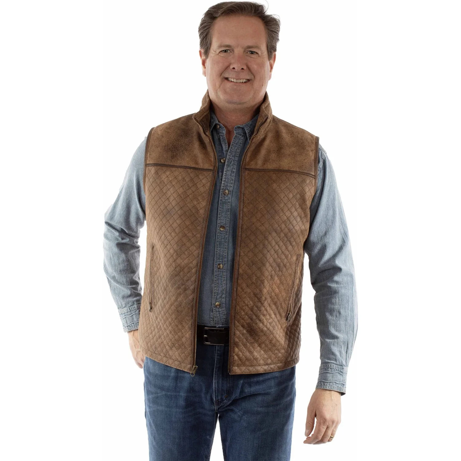 Scully - Mens Quilted Vest - Image 2