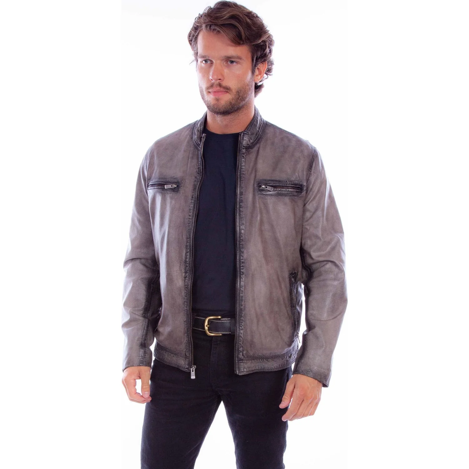 Scully - Mens Zip Front Jacket (1054) - Image 2