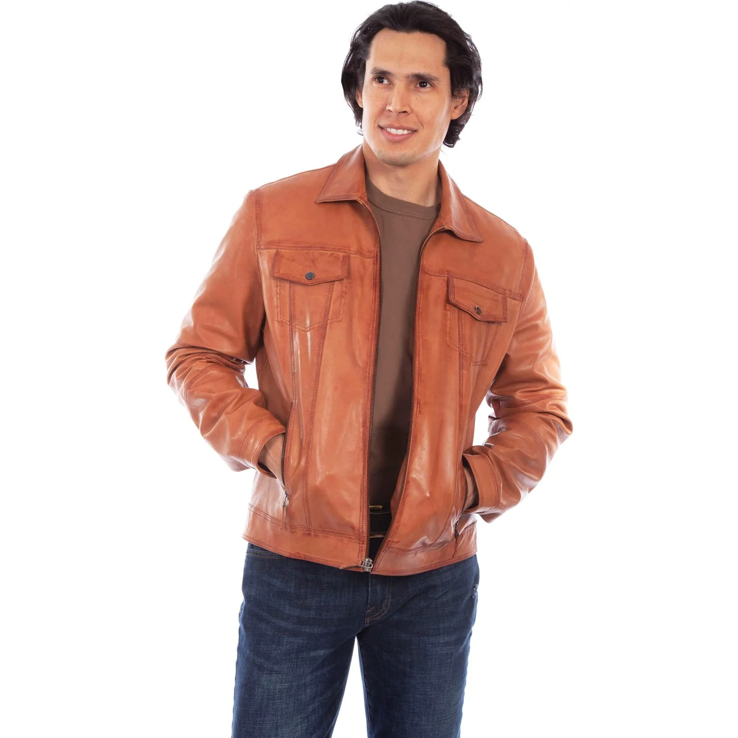 Scully - Mens Zip Front Jacket - Image 3